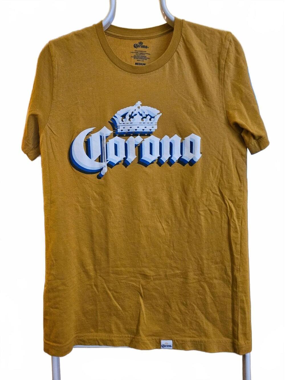 Corona Beer - Medium T-shirt Yellow official EUC